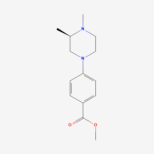 (R)-Methyl 4-(3,4-dimethylpiperazin-1-yl)benzoate (CAS: 1201670-91-8) - Related Chemical Product