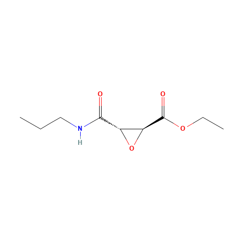(2S,3S)-Ethyl 3-(propylcarbamoyl)-oxirane-2-carboxylate (CAS: 334772-27-9) - Related Chemical Product
