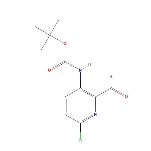 Carbamic acid, N-(6-chloro-2-formyl-3-pyridinyl)-, 1,1-dimethylethyl ester (CAS: 1199557-04-4) - Related Chemical Product