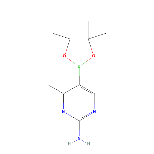 4-Methyl-5-(4,4,5,5-tetramethyl-1,3,2-dioxaborolan-2-yl)pyrimidin-2-amine (CAS: 944401-55-2) - Related Chemical Product