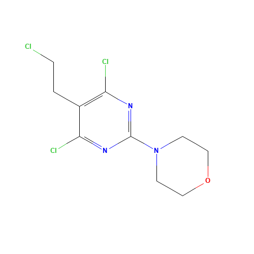 4-(4,6-Dichloro-5-(2-chloroethyl)-pyrimidin-2-yl)morpholine (CAS: 1007206-27-0) - Related Chemical Product