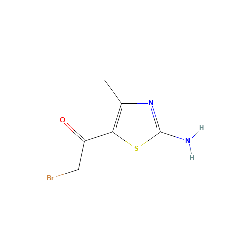 1-(2-Amino-4-methylthiazol-5-yl)-2-bromoethanone (CAS: 32519-72-5) - Related Chemical Product