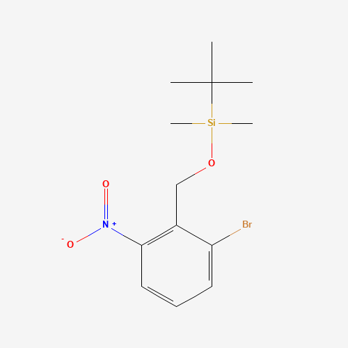 (2-Bromo-6-nitrobenzyloxy)(tert-butyl)dimethylsilane (CAS: 1147531-02-9) - Related Chemical Product