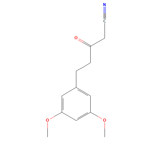 5-(3,5-Dimethoxyphenyl)-3-oxopentanenitrile (CAS: 1000895-54-4) - Related Chemical Product