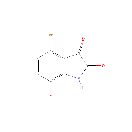 4-Bromo-7-fluoroindoline-2,3-dione (CAS: 1153535-26-2) - Related Chemical Product