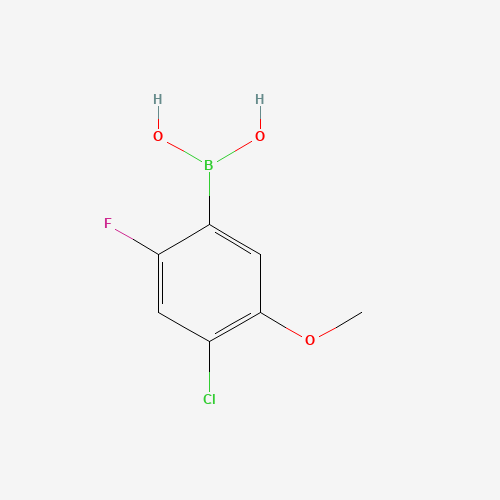 (4-Chloro-2-fluoro-5-methoxyphenyl)boronic acid (CAS: 153122-60-2) - Related Chemical Product