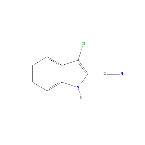 3-Chloro-1H-indole-2-carbonitrile (CAS: 74960-46-6) - Related Chemical Product