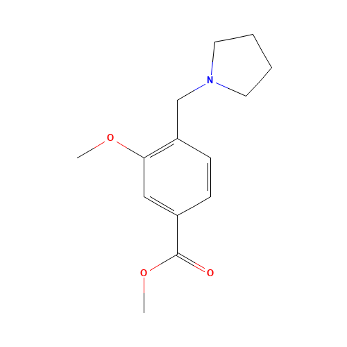 Methyl 3-methoxy-4-(pyrrolidin-1-ylmethyl)benzoate (CAS: 193964-75-9) - Related Chemical Product