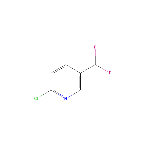2-Chloro-5-(difluoromethyl)pyridine (CAS: 71701-99-0) - Related Chemical Product