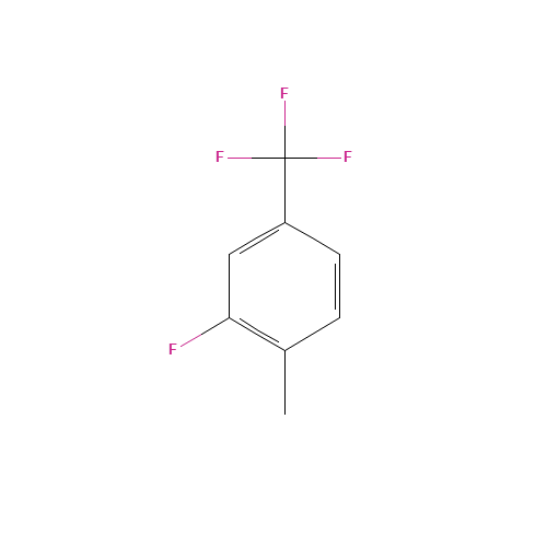 3-Fluoro-4-methylbenzotrifluoride (CAS: 1204296-09-2) - Chemical Structure and Molecular Formula 