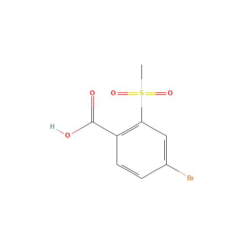 4-Bromo-2-(methylsulfonyl)benzoic acid (CAS: 142994-02-3) - Related Chemical Product