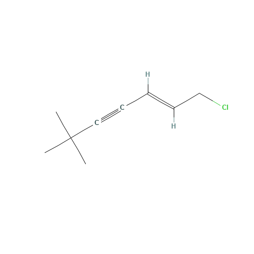 (2E)-1-Chloro-6,6-dimethyl-2-hepten-4-yne (CAS: 126764-17-8) - Related Chemical Product