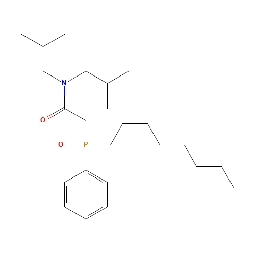 N,N-Diisobutyl-2-[octyl(phenyl)phosphoryl]acetamide (CAS: 83242-95-9) - Related Chemical Product
