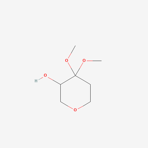 4,4-dimethoxytetrahydro-2H-pyran-3-ol (CAS: 104681-92-7) - Related Chemical Product