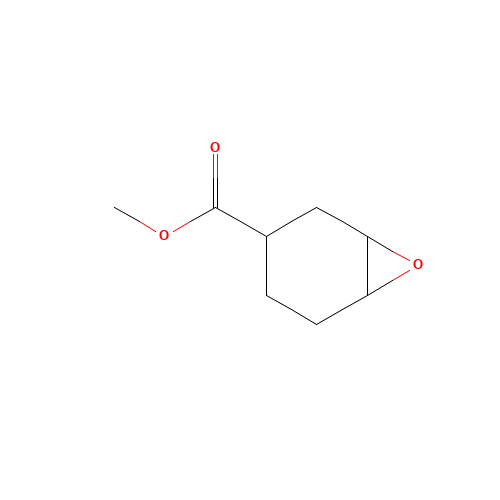 3,4-Epoxycyclohexanecarboxylic acid methyl ester (S-30) (CAS: 41088-52-2) - Chemical Structure and Molecular Formula 