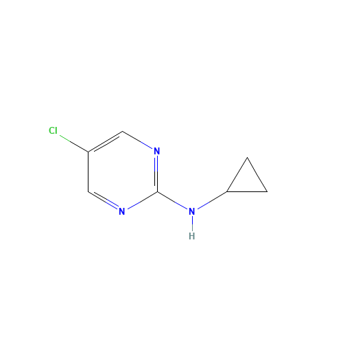 5-Chloro-N-cyclopropyl-2-pyrimidinamine (CAS: 1289385-19-8) - Related Chemical Product