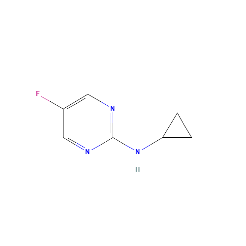 N-Cyclopropyl-5-fluoro-2-pyrimidinamine (CAS: 1289387-32-1) - Related Chemical Product