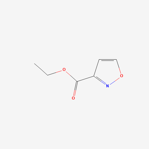 3-Isoxazolecarboxylic acid, ethyl ester (CAS: 3209-70-9) - Chemical Structure and Molecular Formula 