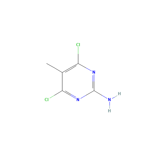 4,6-Dichloro-5-methyl-2-pyrimidinamine (CAS: 7153-13-1) - Related Chemical Product