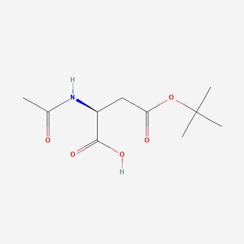 (2S)-2-Acetamido-4-[(2-methyl-2-propanyl)oxy]-4-oxobutanoic acid (CAS: 117833-18-8) - Related Chemical Product
