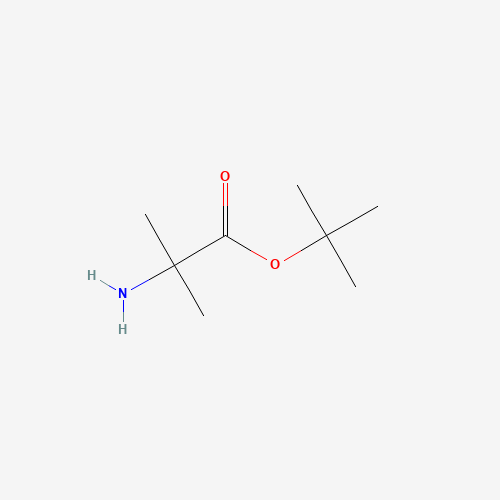 2-Methyl-2-propanyl 2-methylalaninate (CAS: 4512-32-7) - Chemical Structure and Molecular Formula 