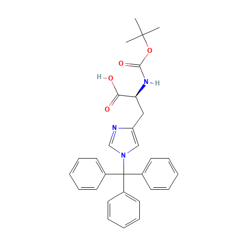N-Boc-N'-trityl-L-histidine (CAS: 32926-43-5) - Related Chemical Product
