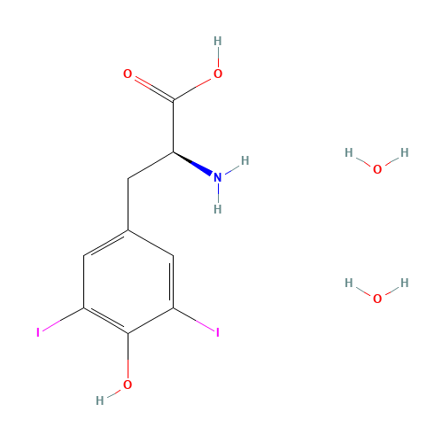 3,5-Diiodo-L-tyrosine dihydrate (CAS: 312693-60-0) - Related Chemical Product