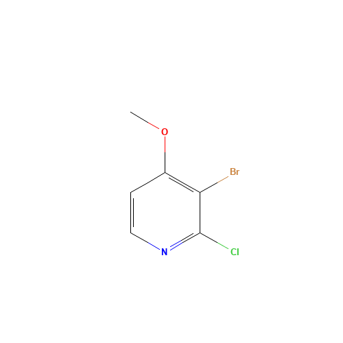 3-bromo-2-chloro-4-methoxypyridine (CAS: 144584-29-2) - Related Chemical Product