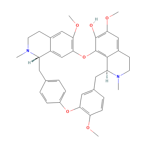 (1b)-6,6',12-Trimethoxy-2,2'-dimethylberbaman-7-ol (CAS: 436-77-1) - Related Chemical Product