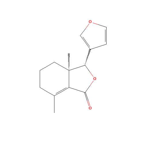 (3R,3aR)-3-(3-Furyl)-3a,7-dimethyl-3a,4,5,6-tetrahydro-2-benzofuran-1(3H)-one (CAS: 28808-62-0) - Related Chemical Product