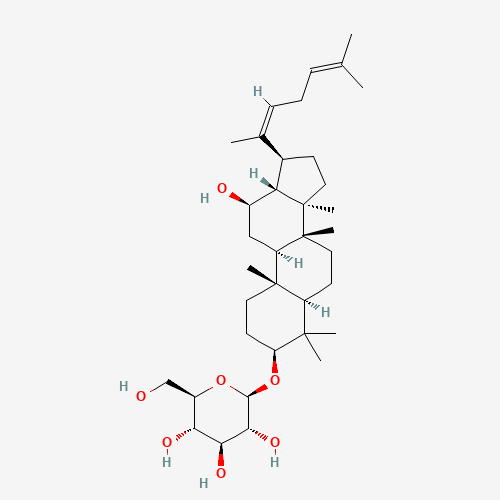 (5ξ,9ξ,12a,14b,20Z)-12-Hydroxydammara-20(22),24-dien-3-yl b-D-glucopyranoside (CAS: 105558-26-7) - Related Chemical Product