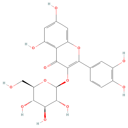 Quercetin-3-glucoside (CAS: 482-35-9) - Related Chemical Product