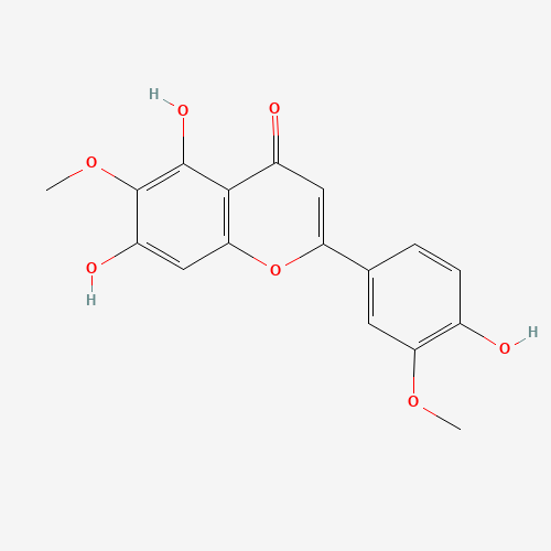 5,7-Dihydroxy-2-(4-hydroxy-3-methoxyphenyl)-6-methoxy-4H-chromen-4-one (CAS: 18085-97-7) - Related Chemical Product