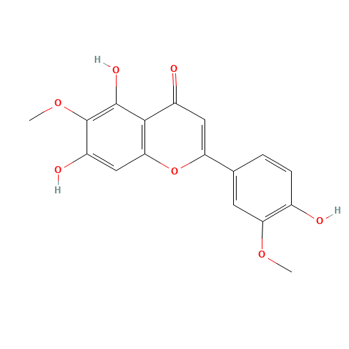 5,7-Dihydroxy-2-(4-hydroxy-3-methoxyphenyl)-6-methoxy-4H-chromen-4-one (CAS: 18085-97-7) - Related Chemical Product