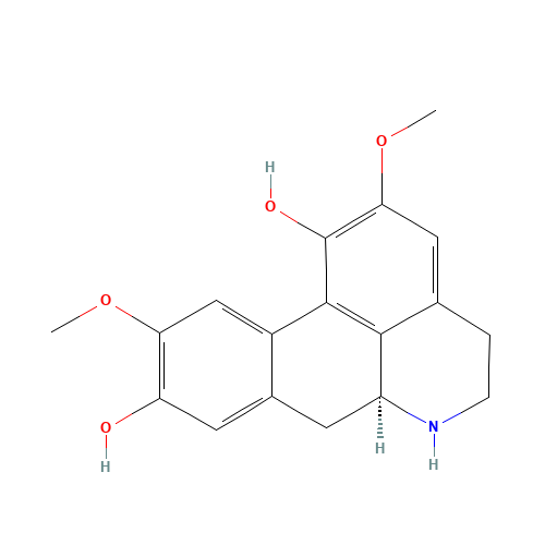 (6aS)-2,10-Dimethoxy-5,6,6a,7-tetrahydro-4H-dibenzo[de,g]quinoline-1,9-diol (CAS: 23599-69-1) - Related Chemical Product