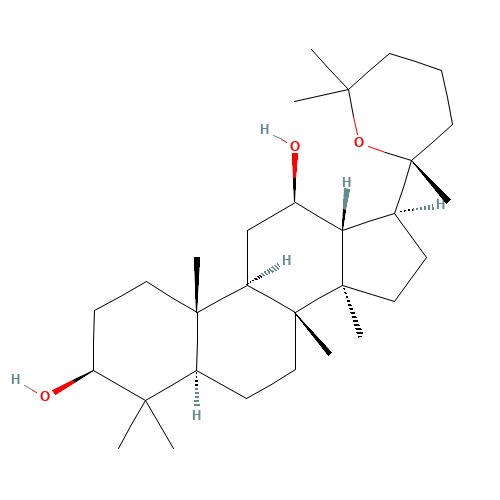20,25-Epoxydammarane-3,12-diol (CAS: 19666-76-3) - Related Chemical Product