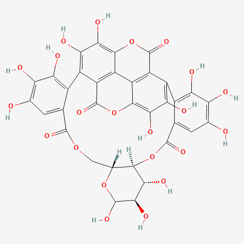 3,4,5,11,12,13,21,22,23,26,27,38,39-Tridecahydroxy-9,14,17,29,36-pentaoxaoctacyclo[29.8.0.02,7.010,15.019,24.025,34.028,33.032,37]nonatriaconta-1(39),2,4,6,19,21,23,25,27,31,33,37-dodecaen e-8,18,30,35-tetrone (CAS: 65995-64-4) - Related Chemical Product
