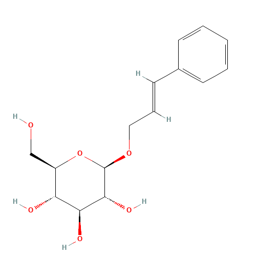 (2E)-3-Phenyl-2-propen-1-yl b-D-glucopyranoside (CAS: 85026-55-7) - Related Chemical Product