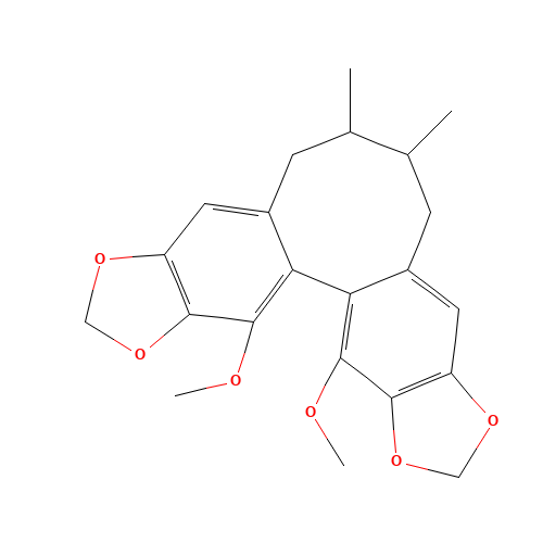 (6R,7S)-13,14-Dimethoxy-6,7-dimethyl-5,6,7,8-tetrahydro[1,3]benzodioxolo[5',6':3,4]cycloocta[1,2-f][1,3]benzodioxole (CAS: 61301-33-5) - Related Chemical Product