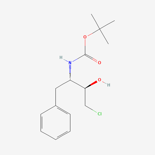 (2R,3S)-3-(tert-Butoxycarbonylamino)-1-chloro-2-hydroxy-4-phenylbutane (CAS: 162536-40-5) - Related Chemical Product