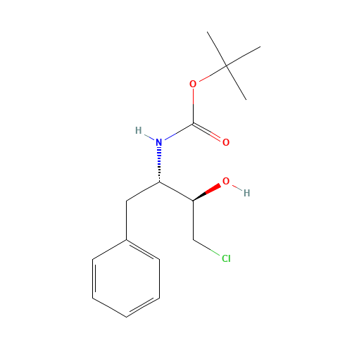 (2R,3S)-3-(tert-Butoxycarbonylamino)-1-chloro-2-hydroxy-4-phenylbutane (CAS: 162536-40-5) - Related Chemical Product
