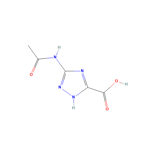 5-Acetamido-1H-1,2,4-triazole-3-carboxylic acid (CAS: 199291-95-7) - Related Chemical Product