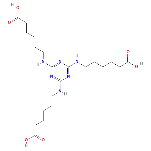 6,6',6''-(1,3,5-Triazine-2,4,6-triyltriimino)trihexanoic acid (CAS: 80584-91-4) - Related Chemical Product