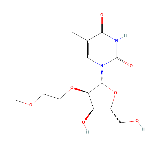 2'-O-(2-Methoxyethyl)-5-methyluridine (CAS: 163759-49-7) - Related Chemical Product