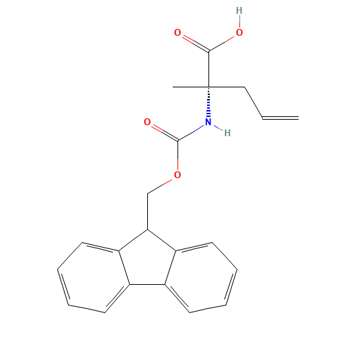 (2S)-2-{[(9H-Fluoren-9-ylmethoxy)carbonyl]amino}-2-methyl-4-pentenoic acid (CAS: 288617-71-0) - Related Chemical Product