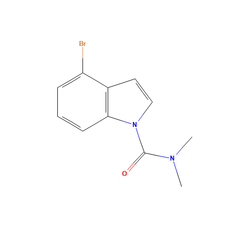 4-Bromo-N,N-dimethyl-1H-indole-1-carboxamide (CAS: 200418-18-4) - Related Chemical Product