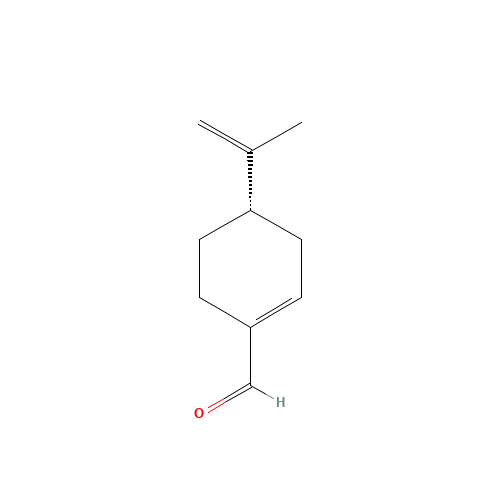 (4S)-4-Isopropenyl-1-cyclohexene-1-carbaldehyde (CAS: 18031-40-8) - Related Chemical Product