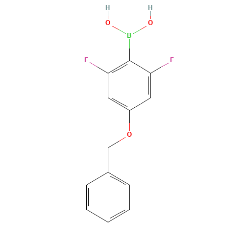 (4-benzyloxy-2,6-difluoro-phenyl)boronic acid (CAS: 156635-89-1) - Related Chemical Product
