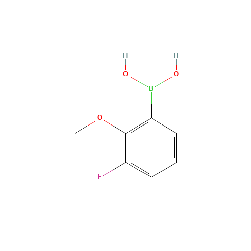 (3-Fluoro-2-methoxyphenyl)boronic acid (CAS: 762287-59-2) - Related Chemical Product