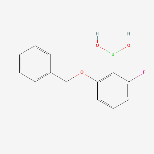 (2-benzyloxy-6-fluoro-phenyl)boronic acid (CAS: 1217500-53-2) - Related Chemical Product